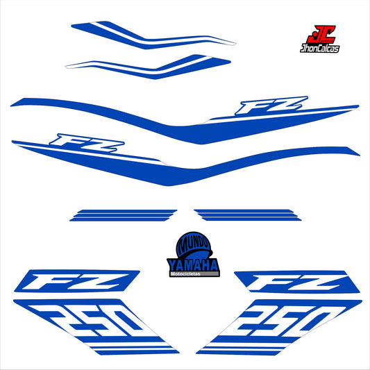 CALCAS FZ 250 LINEAS