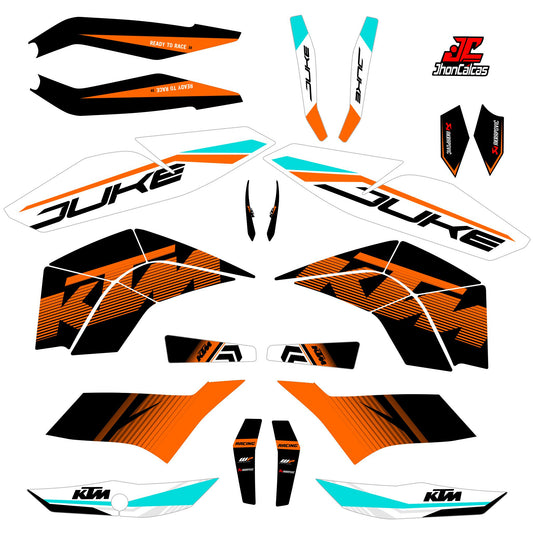  CALCAS DUKE 200 PERSONALIZADAS REF 002