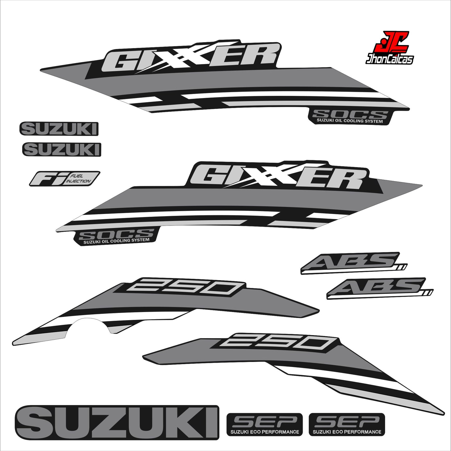 CALCAS GIXXER 250 MODELO NUEVO