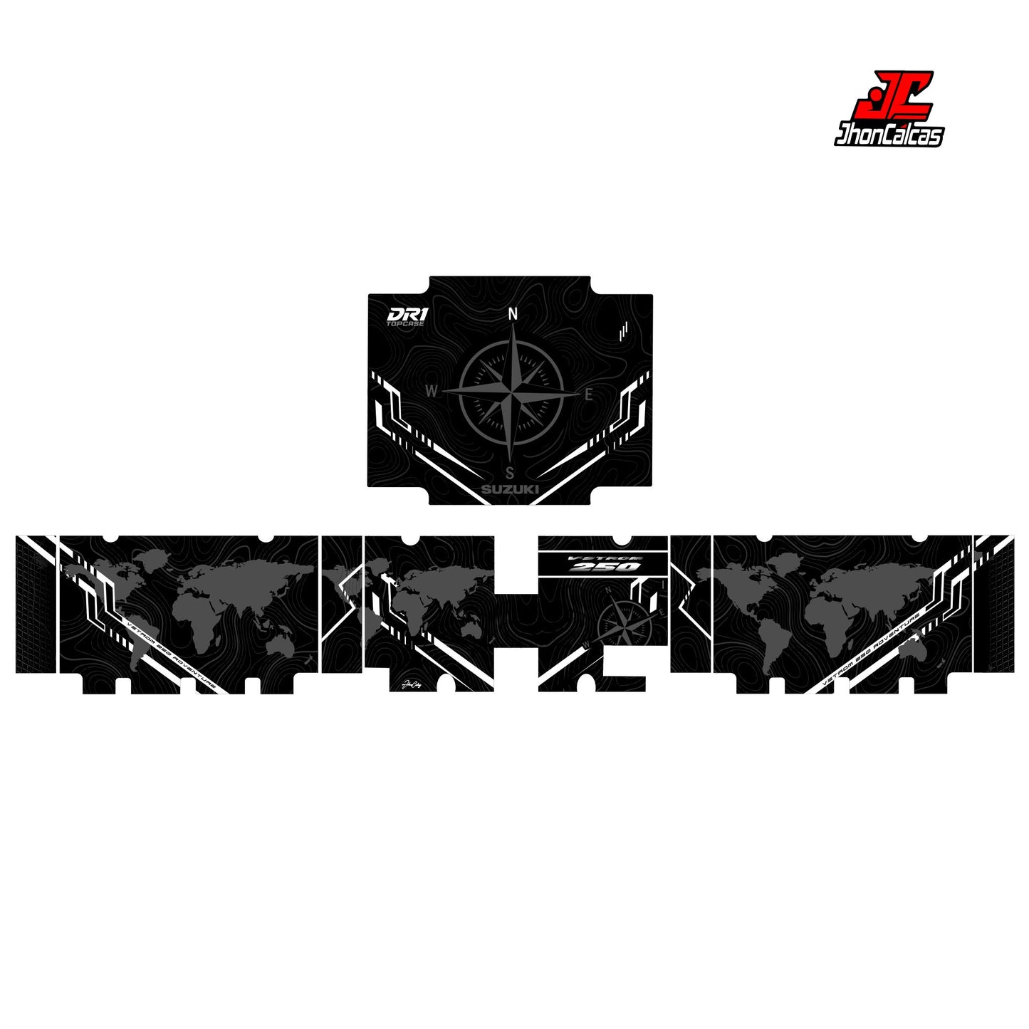 CALCAS PARA MALETERO 59 LT DR1