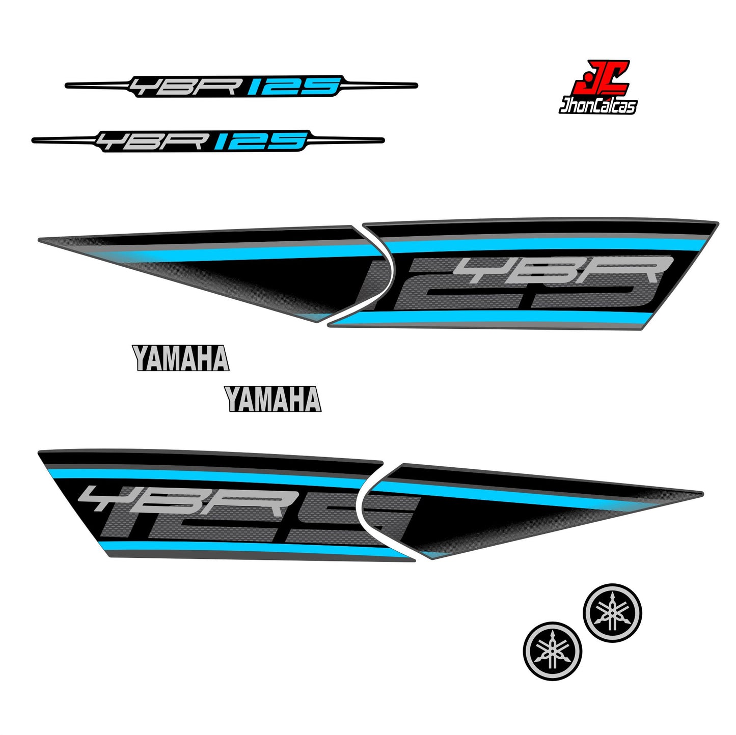 CALCAS YBR 125 SS