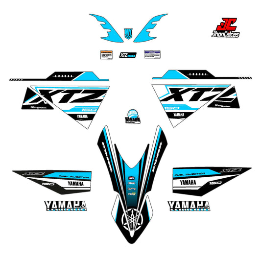 CALCAS XTZ 150 ENDURO SPORT MOTO BLANCA SIN PROTECTOR