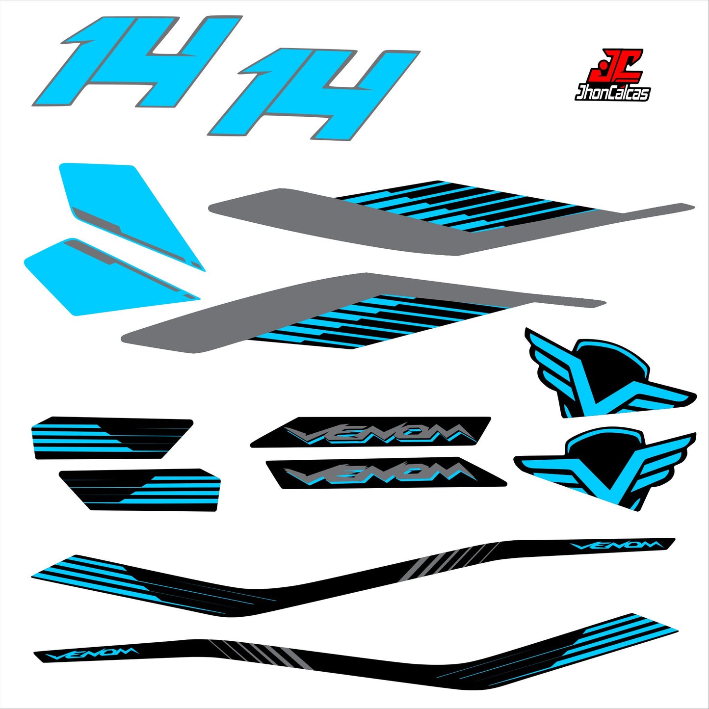 CALCAS VENOM 14 REF 001