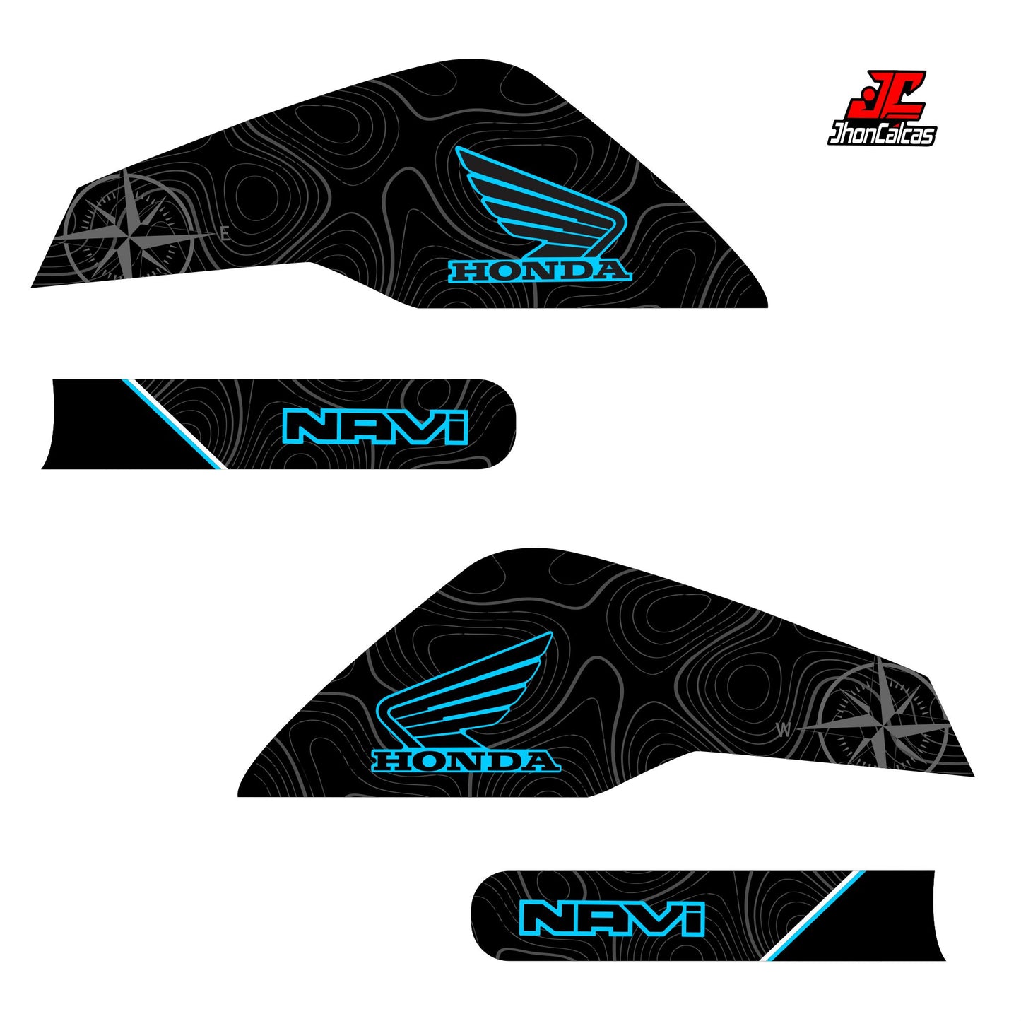 CALCAS HONDA NAVI REF 004