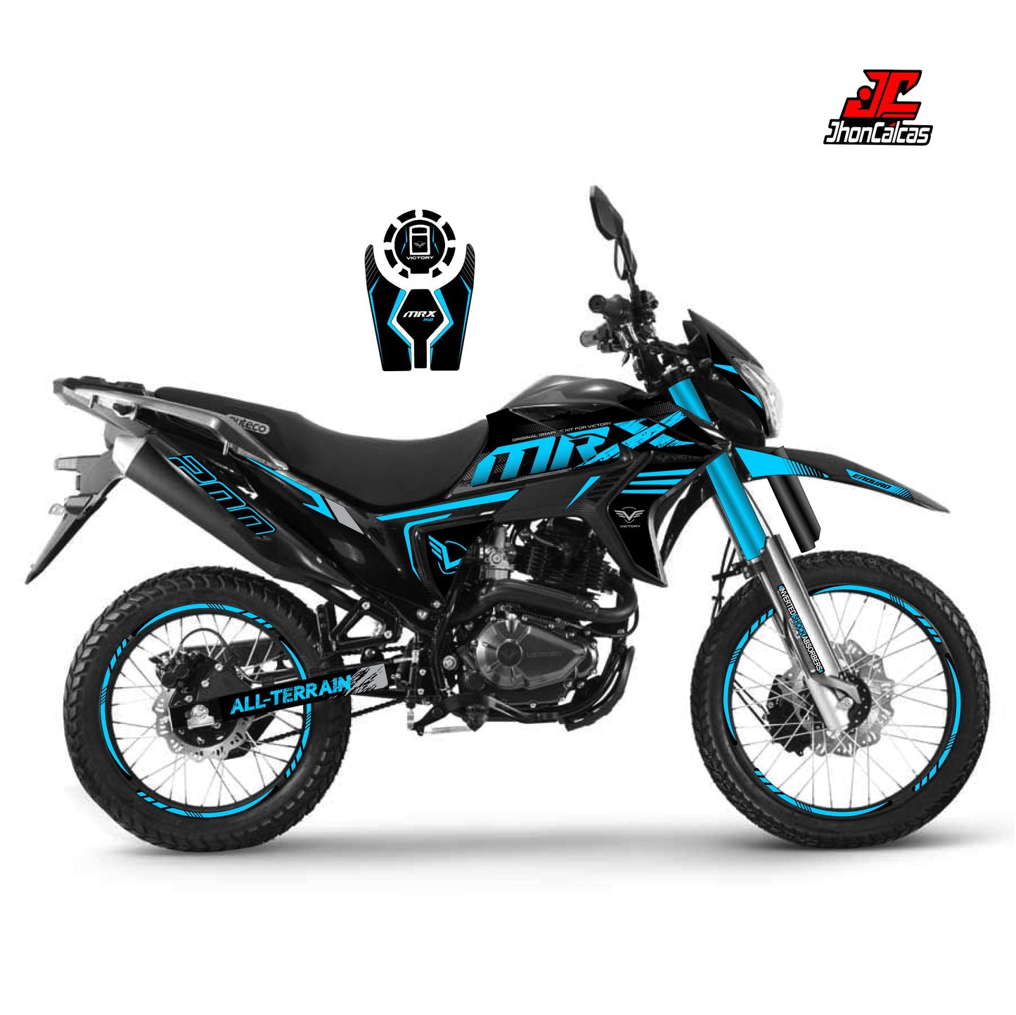 CALCAS VICTORY MRX 150 PERSONALIZADO REF 002