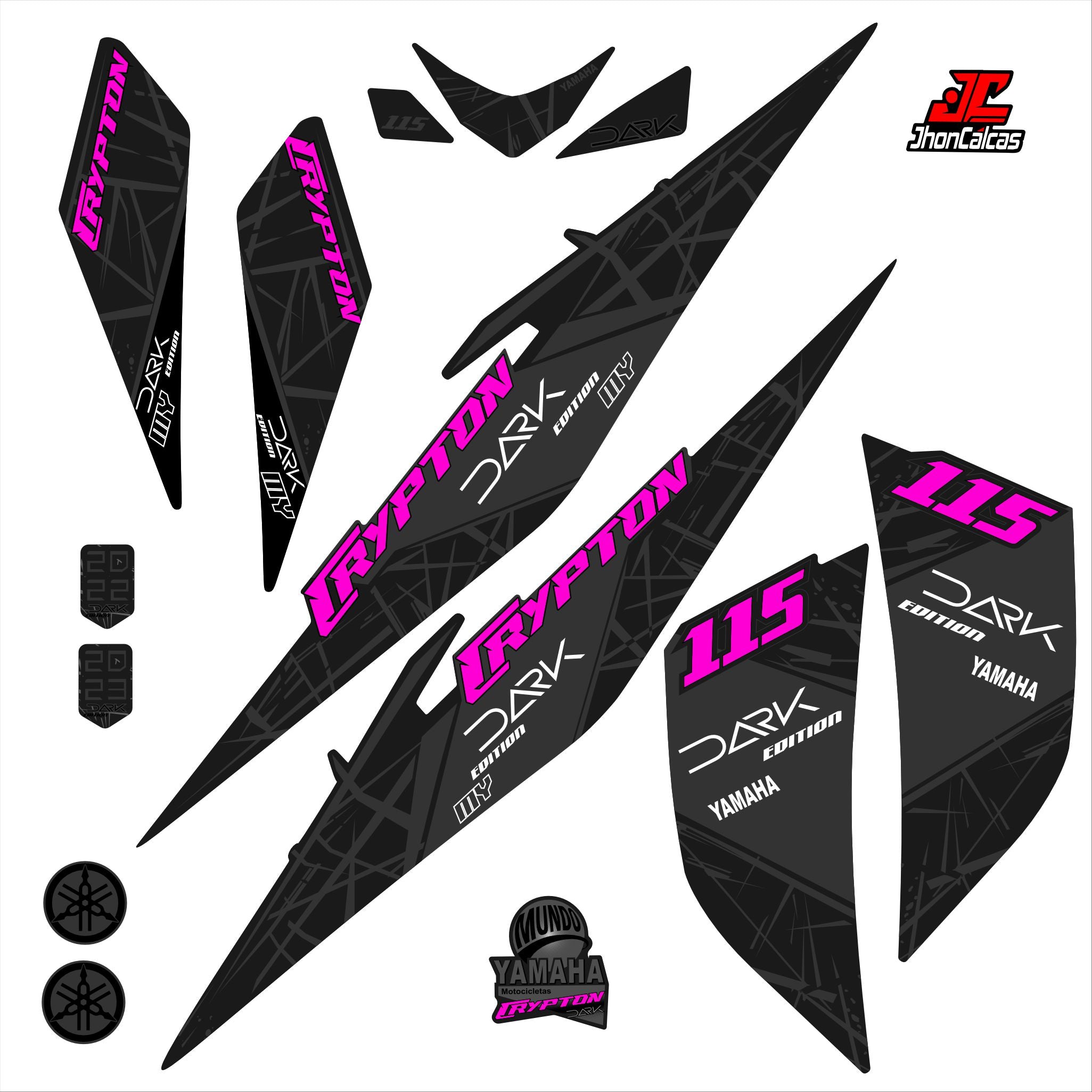 Crypton Customized CALCAS CRYPTON DARK – Jhon Calcas