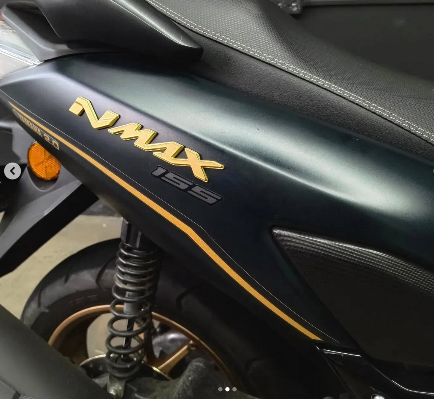 CALCAS NMAX REF 002 MOTO BLANCA