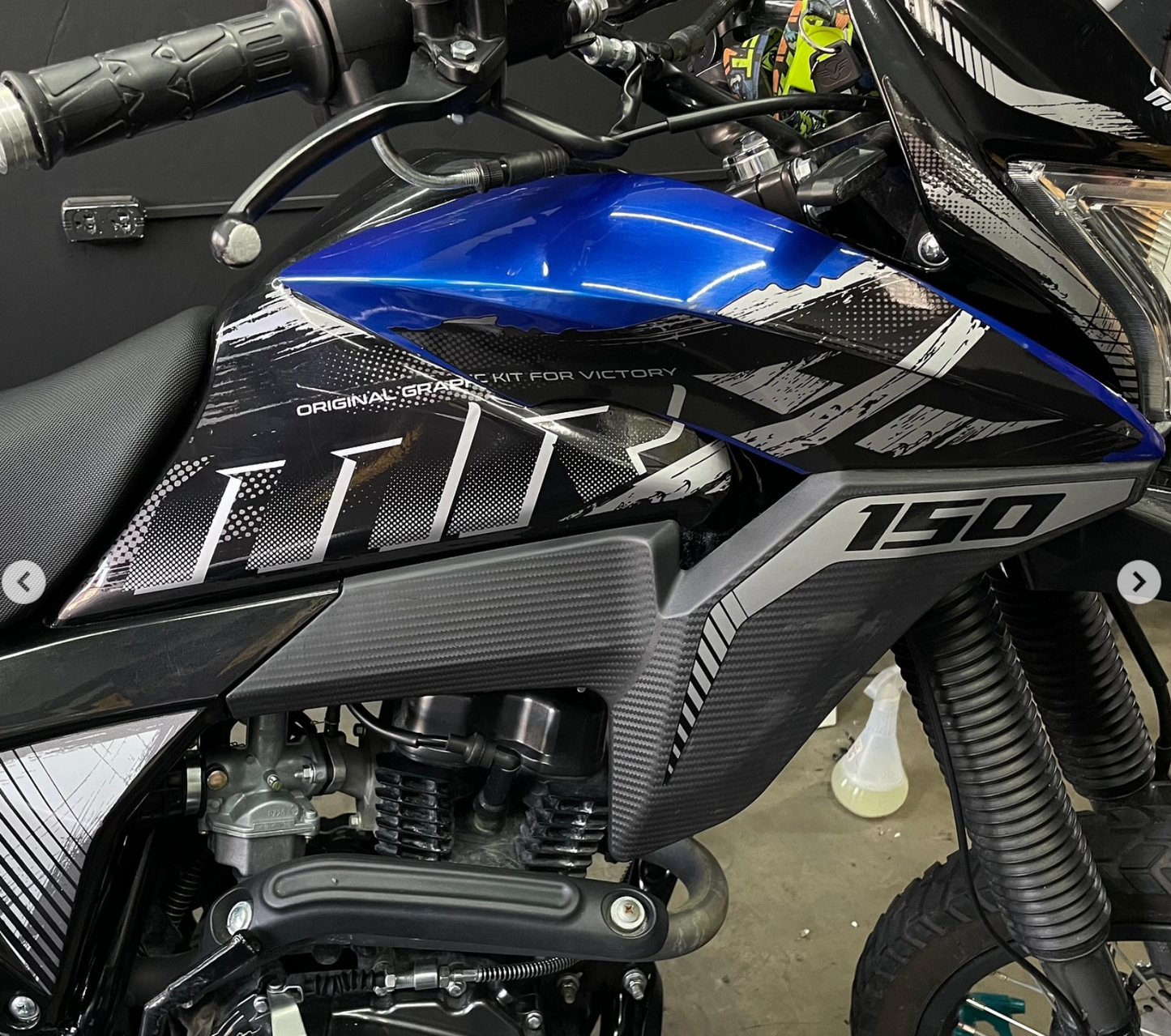 CALCAS VICTORY MRX 150 PERSONALIZADO REF 001