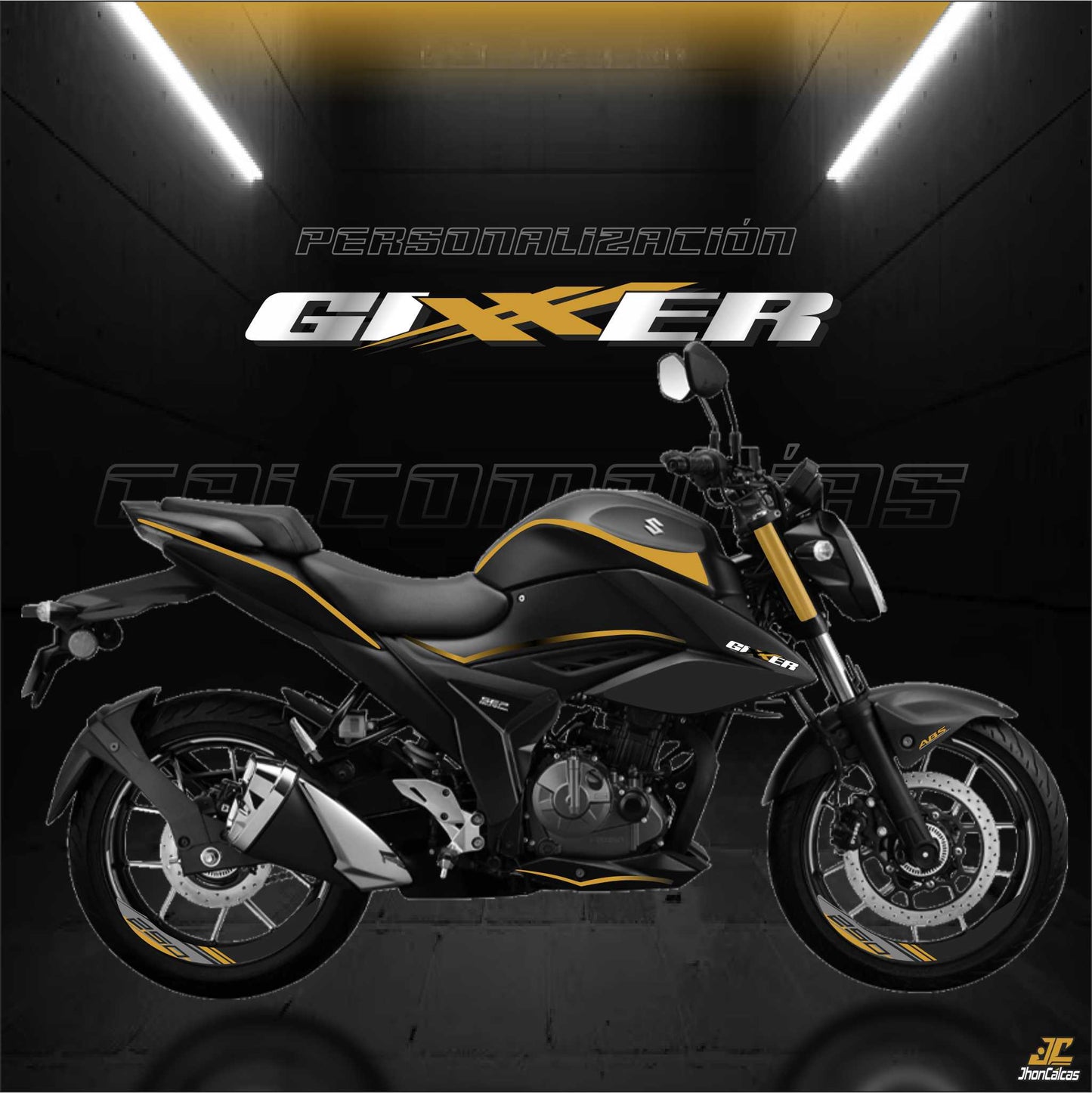 CALCAS GIXXER 150-250 PERSONALIZADO REF 005