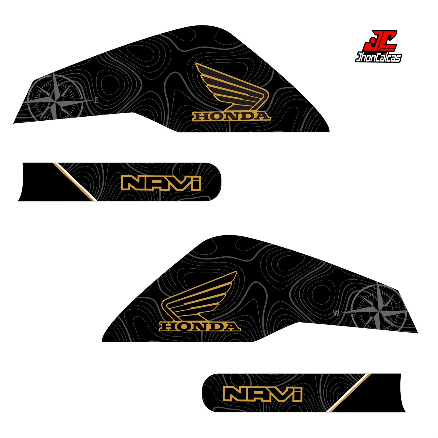 CALCAS HONDA NAVI REF 004