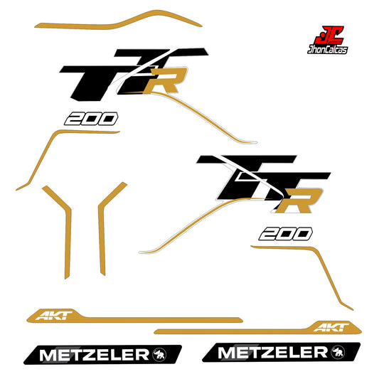 CALCAS TTR 200 2027 MOTO BLANCA