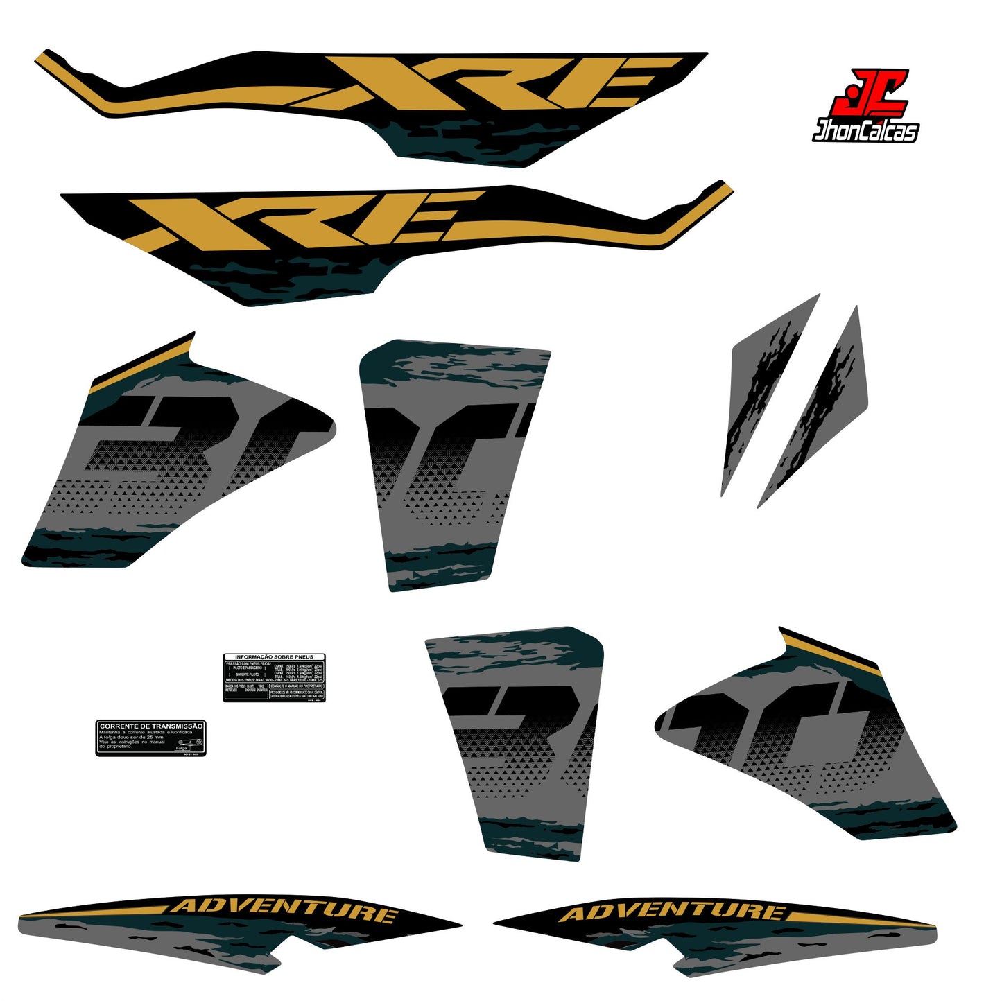 CALCAS XRE300 ADVENTURE