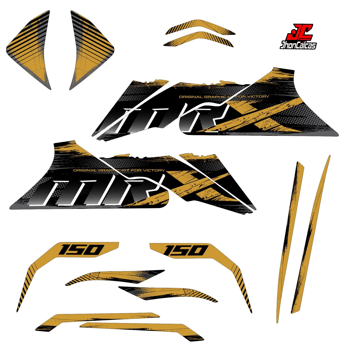 CALCAS VICTORY MRX 150 PERSONALIZADO REF 001