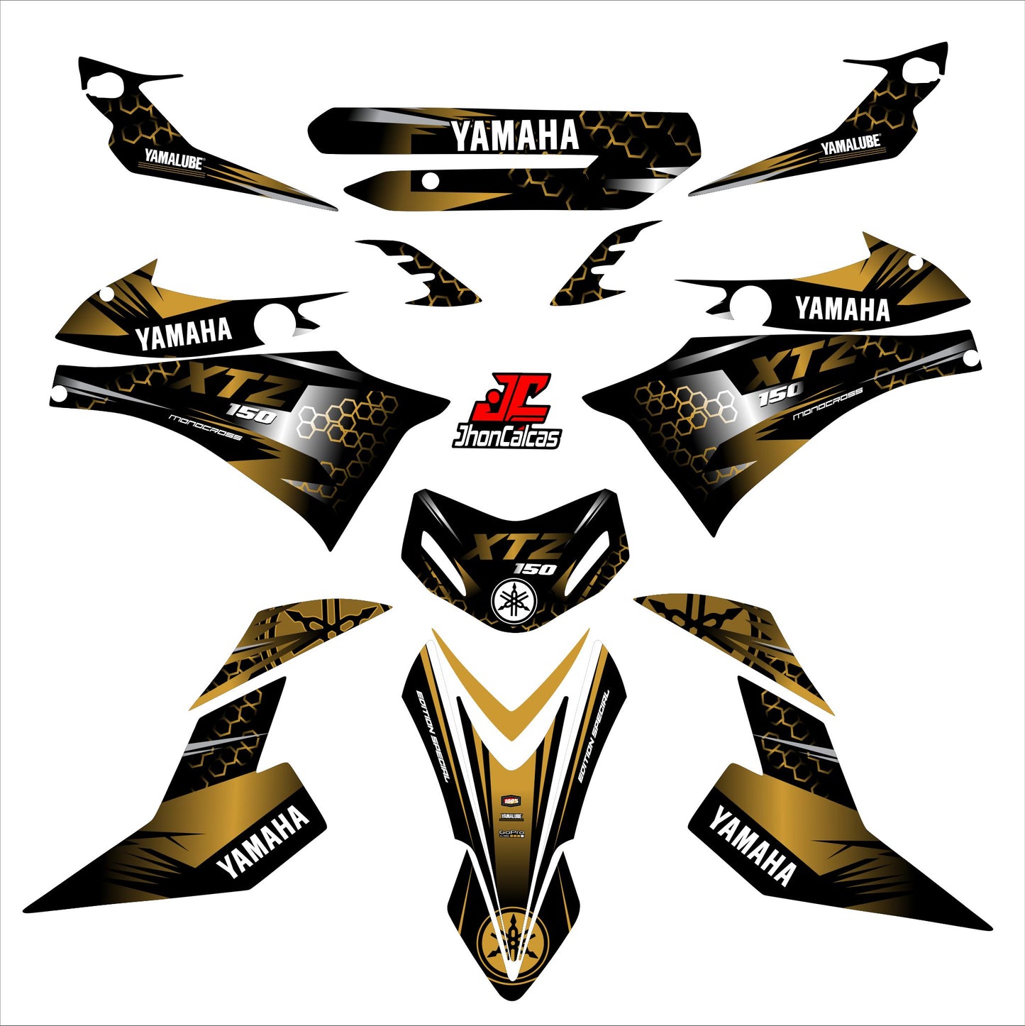KIT PERSONALIZADO XTZ 150