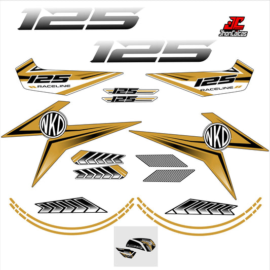 CALCAS NKD REF 006 MOTO NEGRA