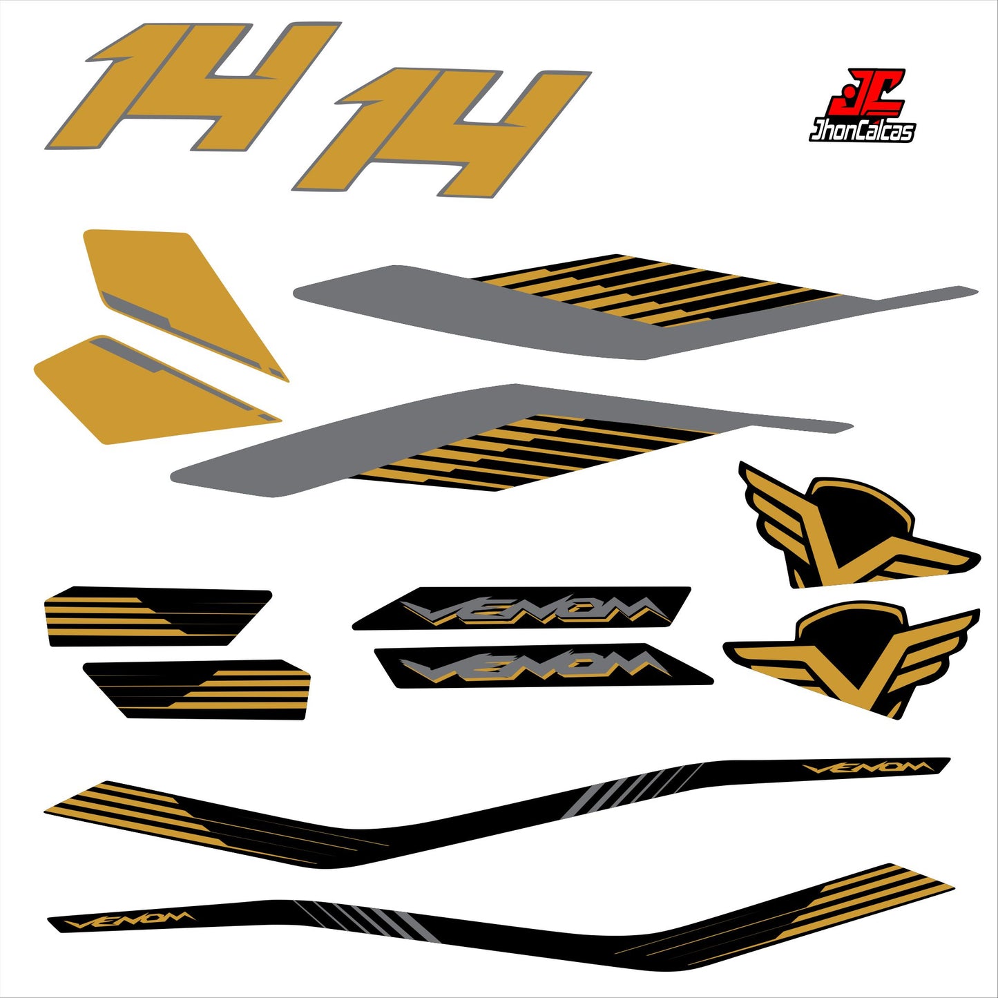 CALCAS VENOM 14 REF 001