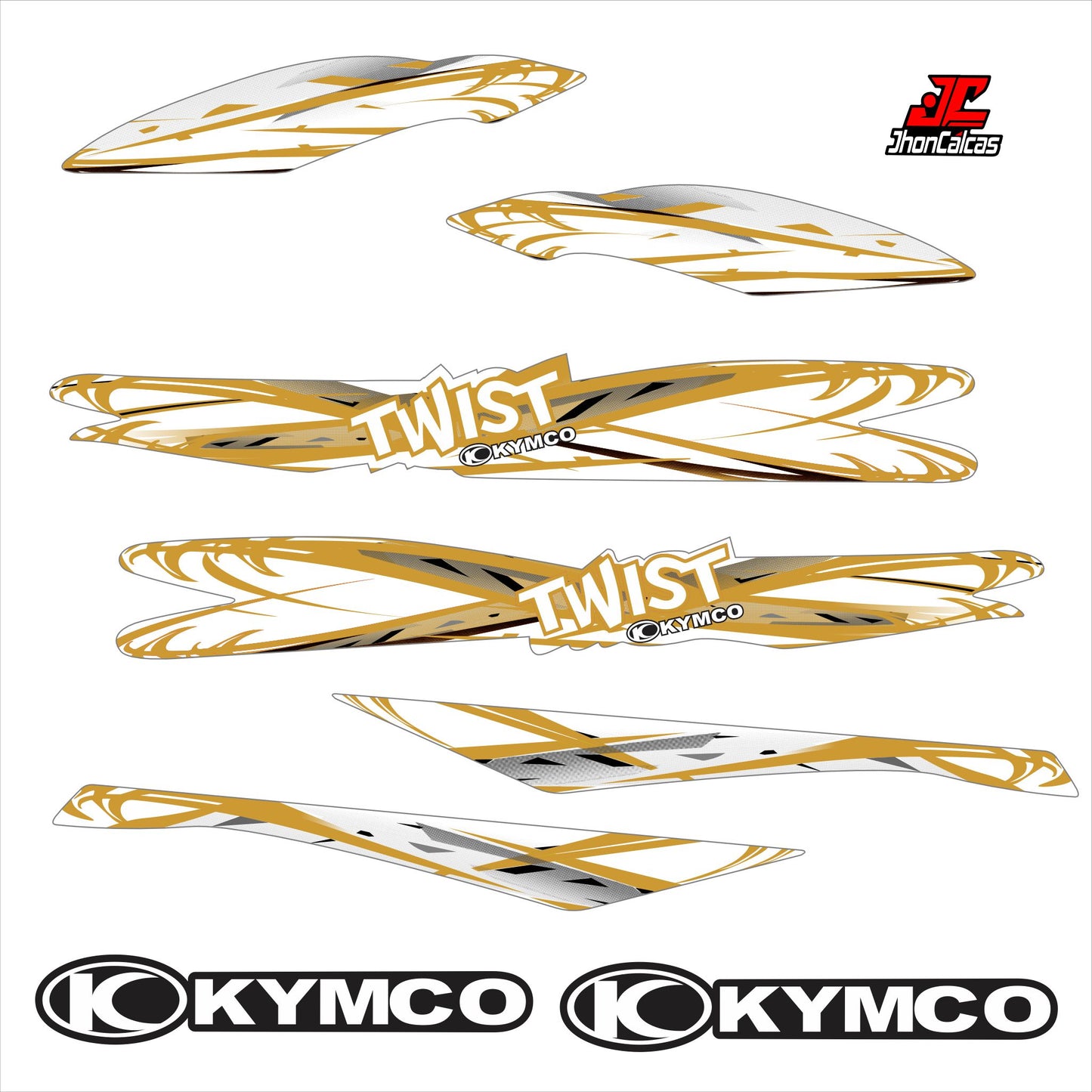  CALCAS TWIST REF 001 MOTO BLANCA