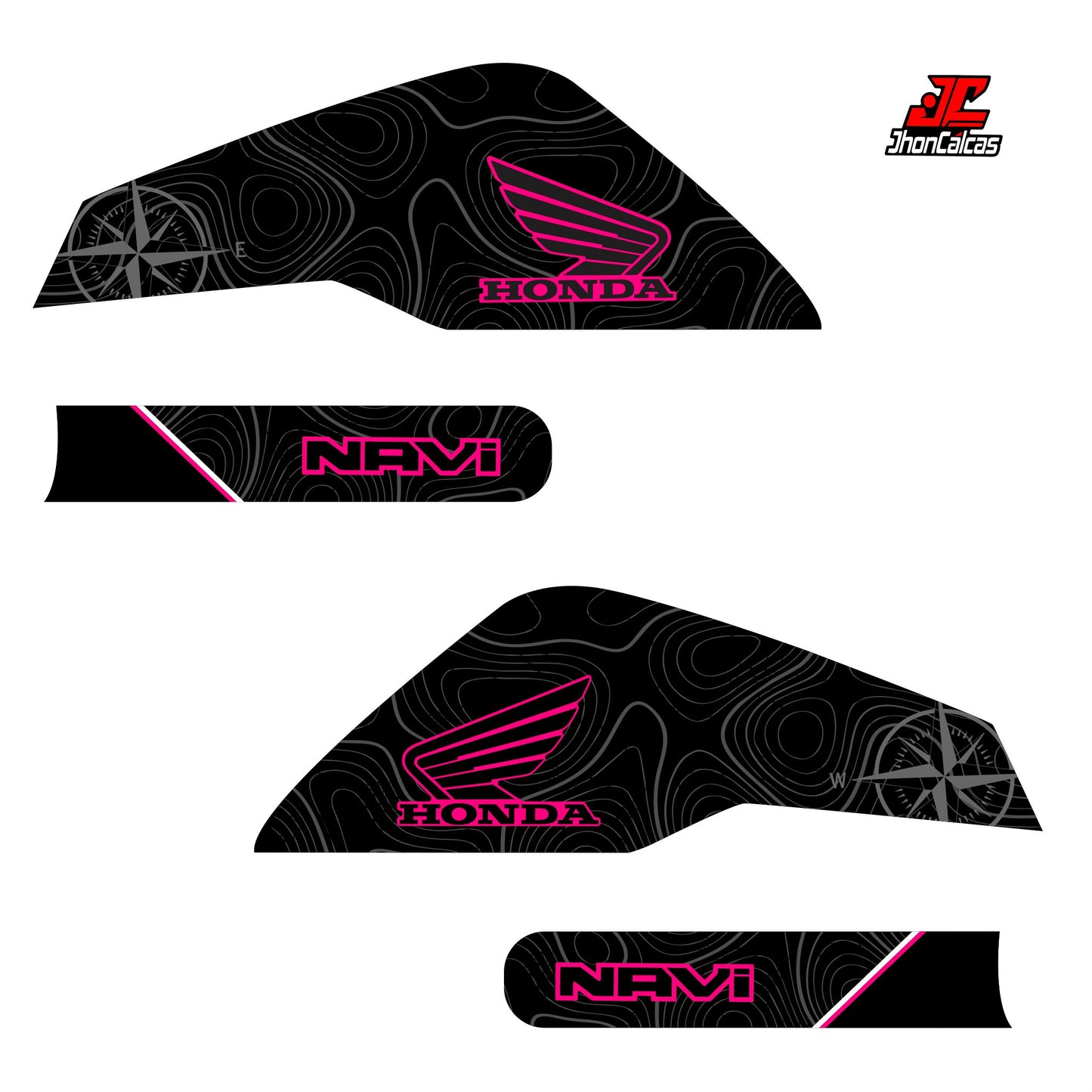 CALCAS HONDA NAVI REF 004