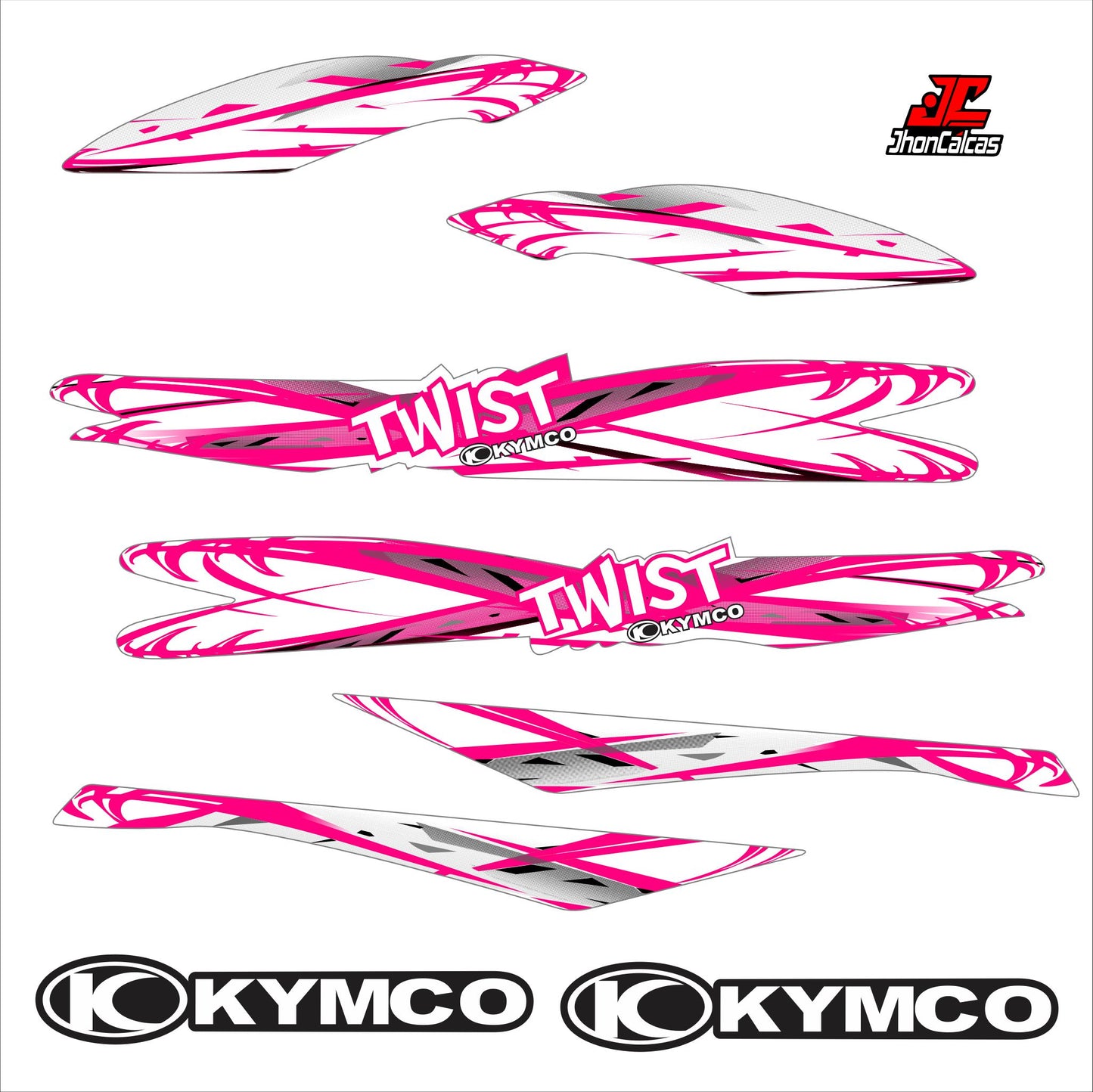  CALCAS TWIST REF 001 MOTO BLANCA