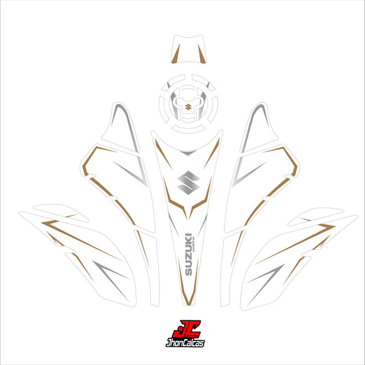 PROTECTOR GIXXER MOTO BLANCA