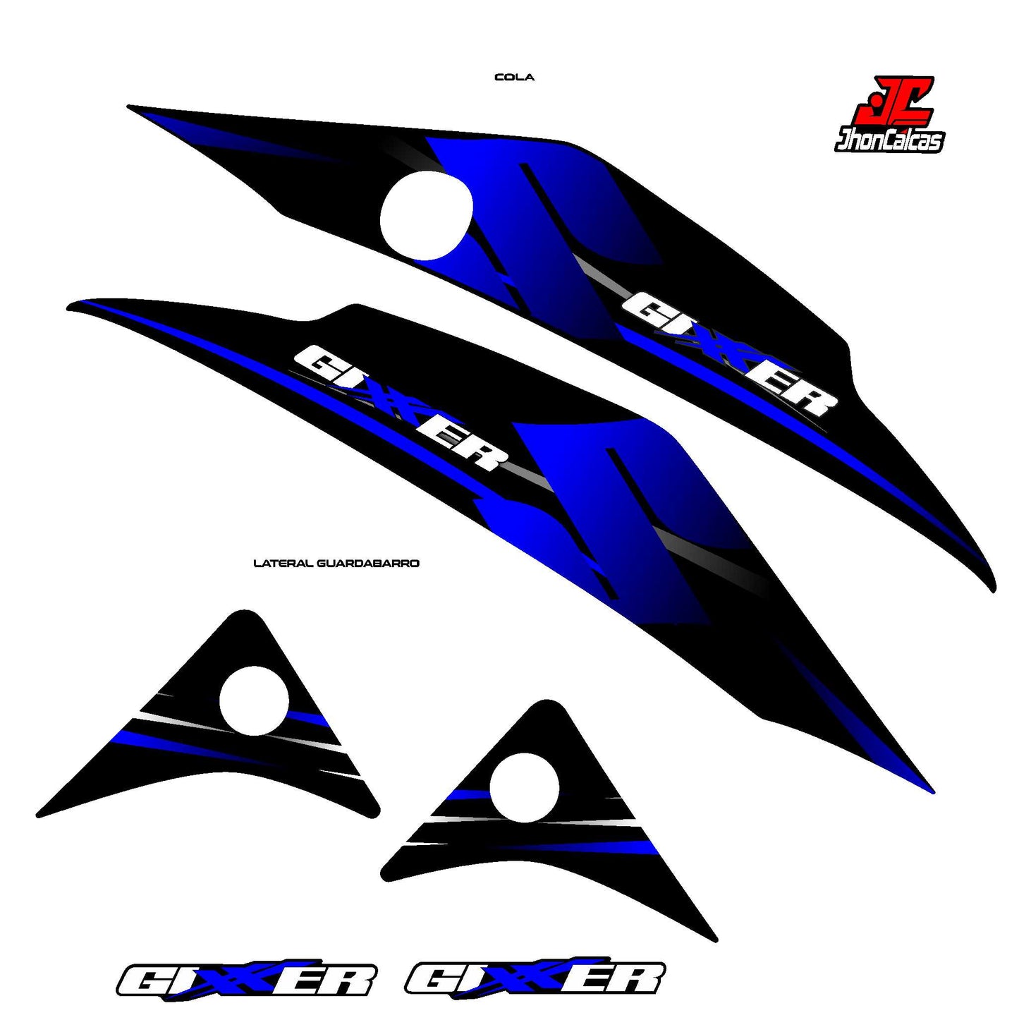 CALCAS KIT COMPLEMENTARIO GIXXER