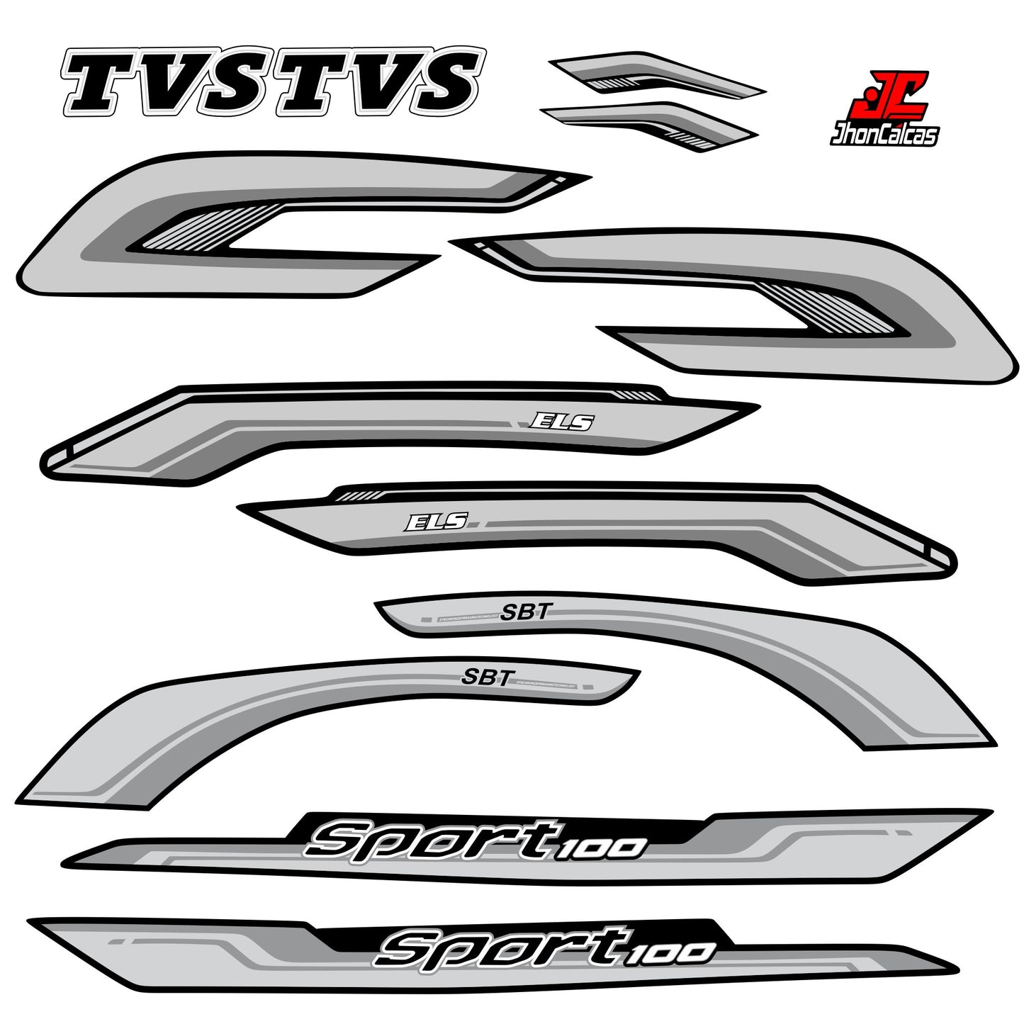 CALCAS TVS 100 SPORT ELS 2026