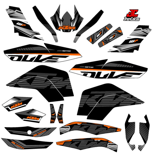  CALCAS DUKE 200 EDICION ESPECIAL