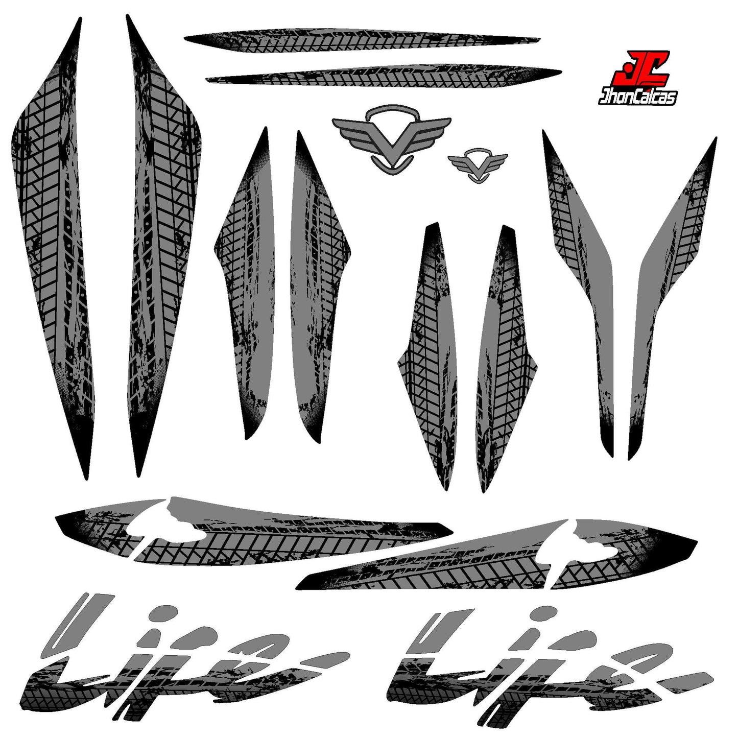 CALCAS VICTORY LIFE DESGASTADAS
