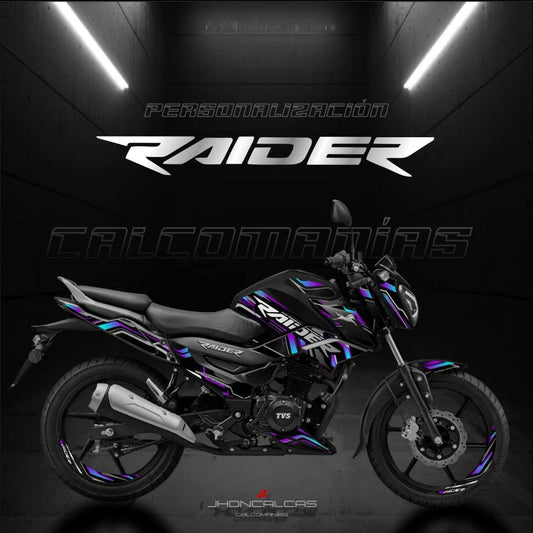 KIT PERSONALIZADO RAIDER REF 001