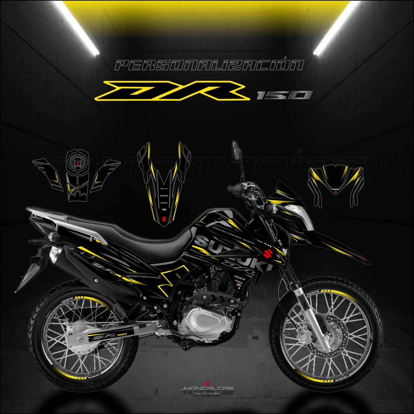 KIT PERSONALIZADO DR150 RACING