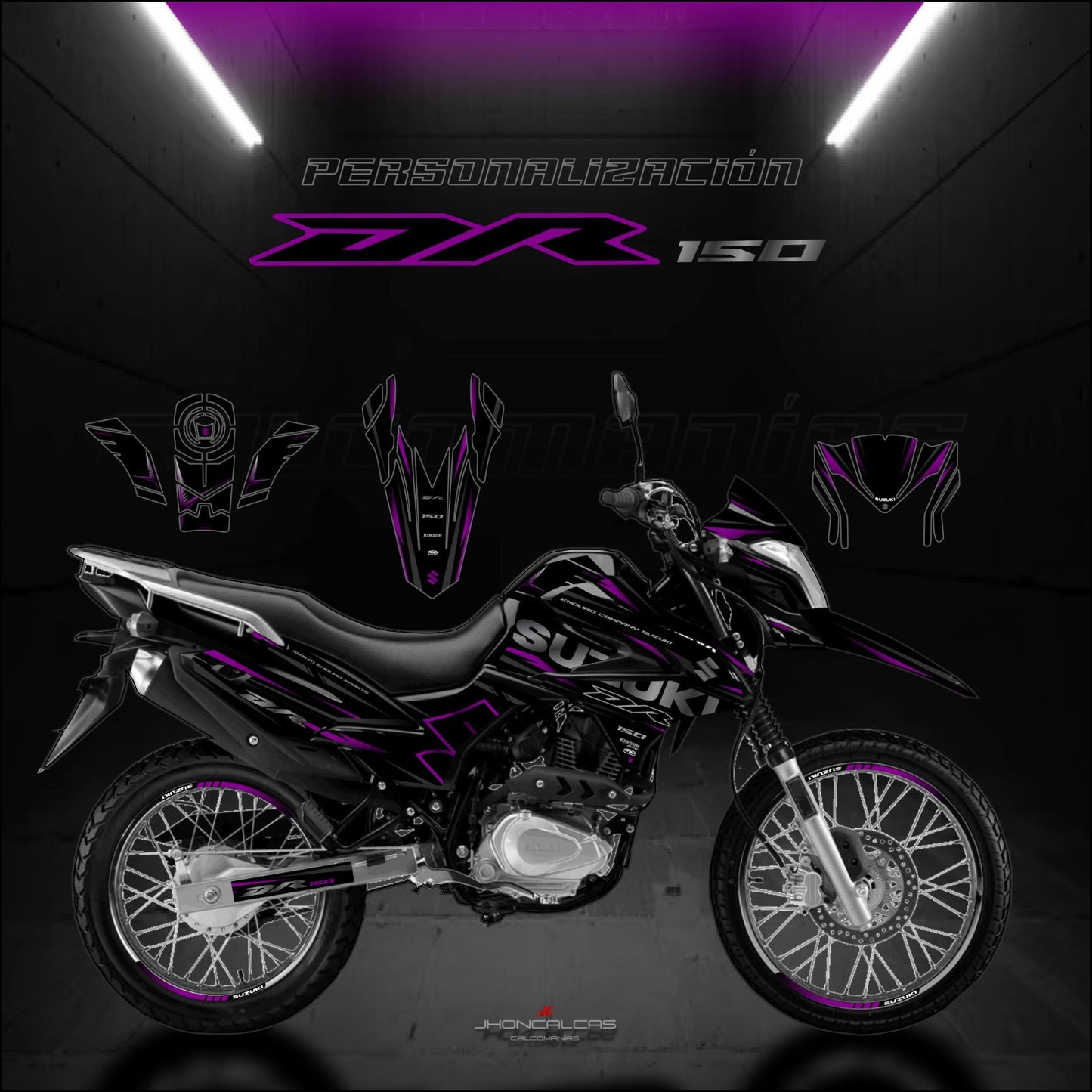 KIT PERSONALIZADO DR150 RACING