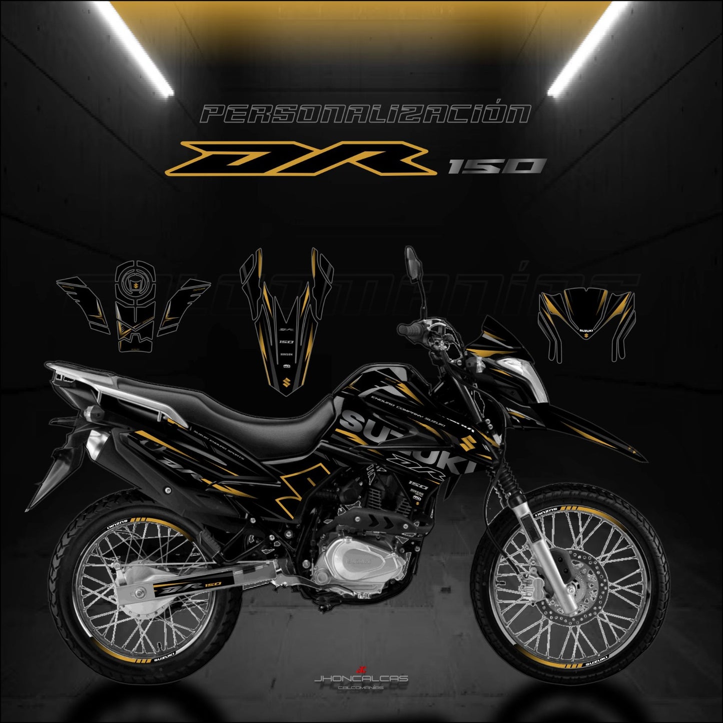 KIT PERSONALIZADO DR150 RACING