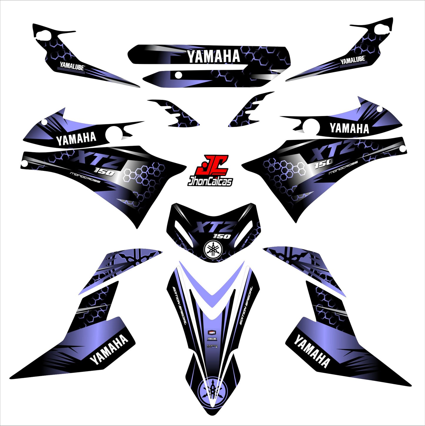 KIT PERSONALIZADO XTZ 150