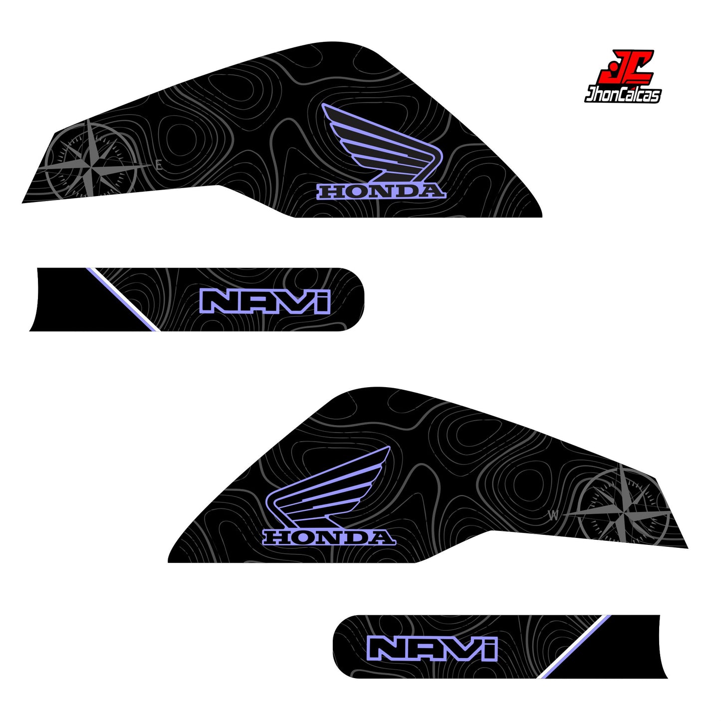 CALCAS HONDA NAVI REF 004