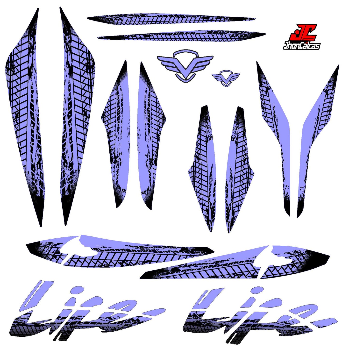CALCAS VICTORY LIFE DESGASTADAS