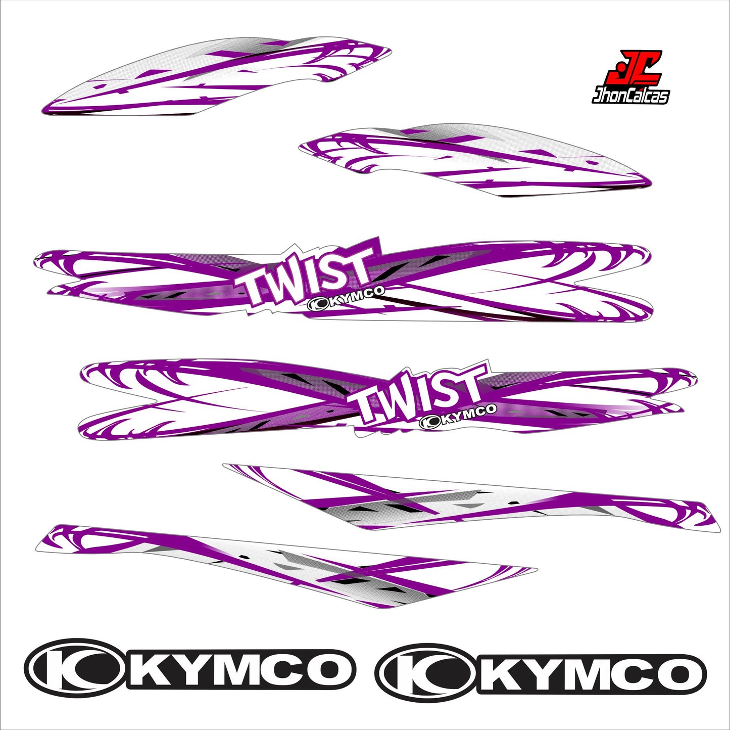  CALCAS TWIST REF 001 MOTO BLANCA