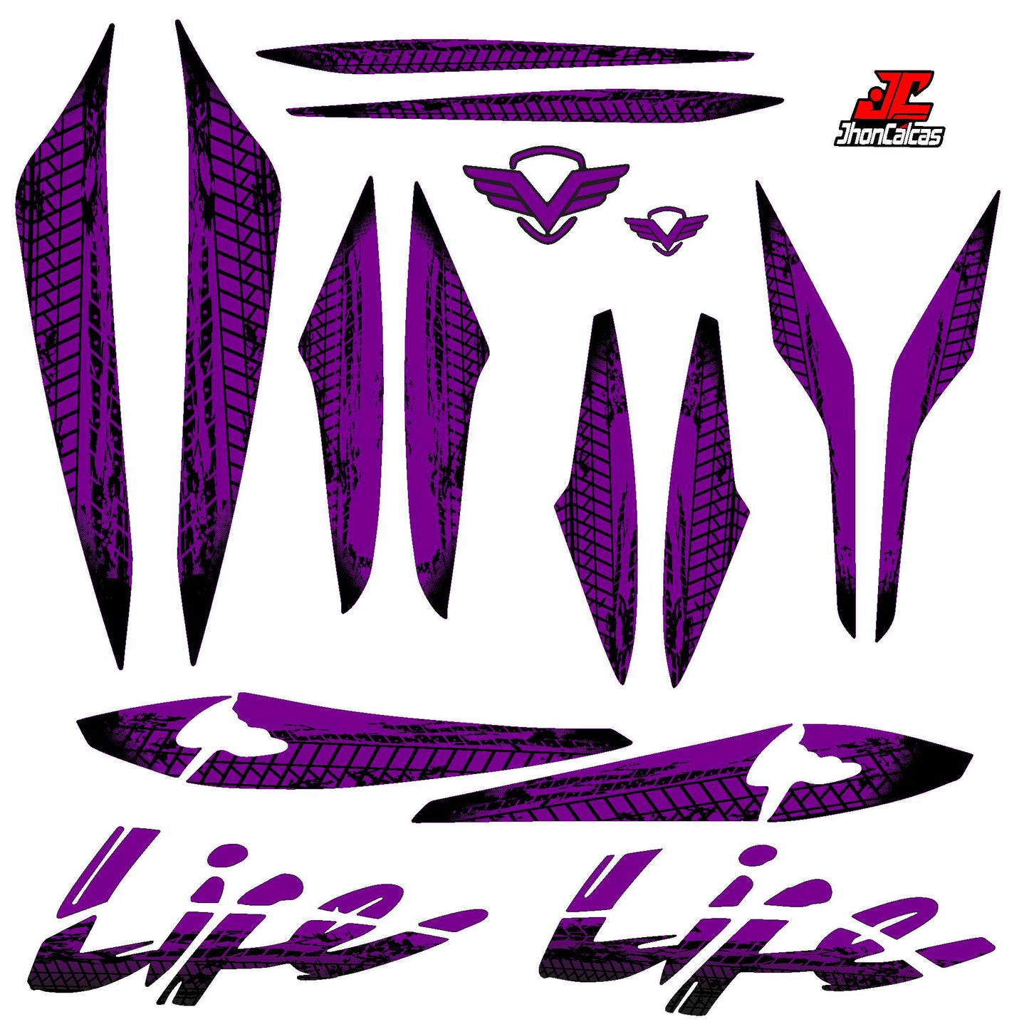CALCAS VICTORY LIFE DESGASTADAS