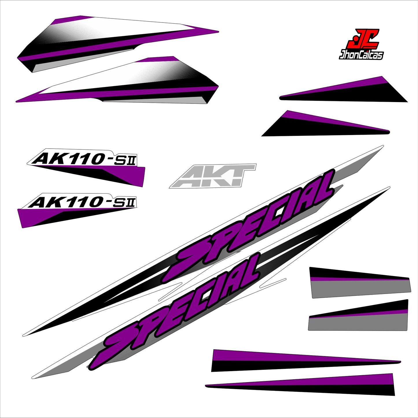 CALCAS SPECIAL 110 REF 003 MOTO BLANCA