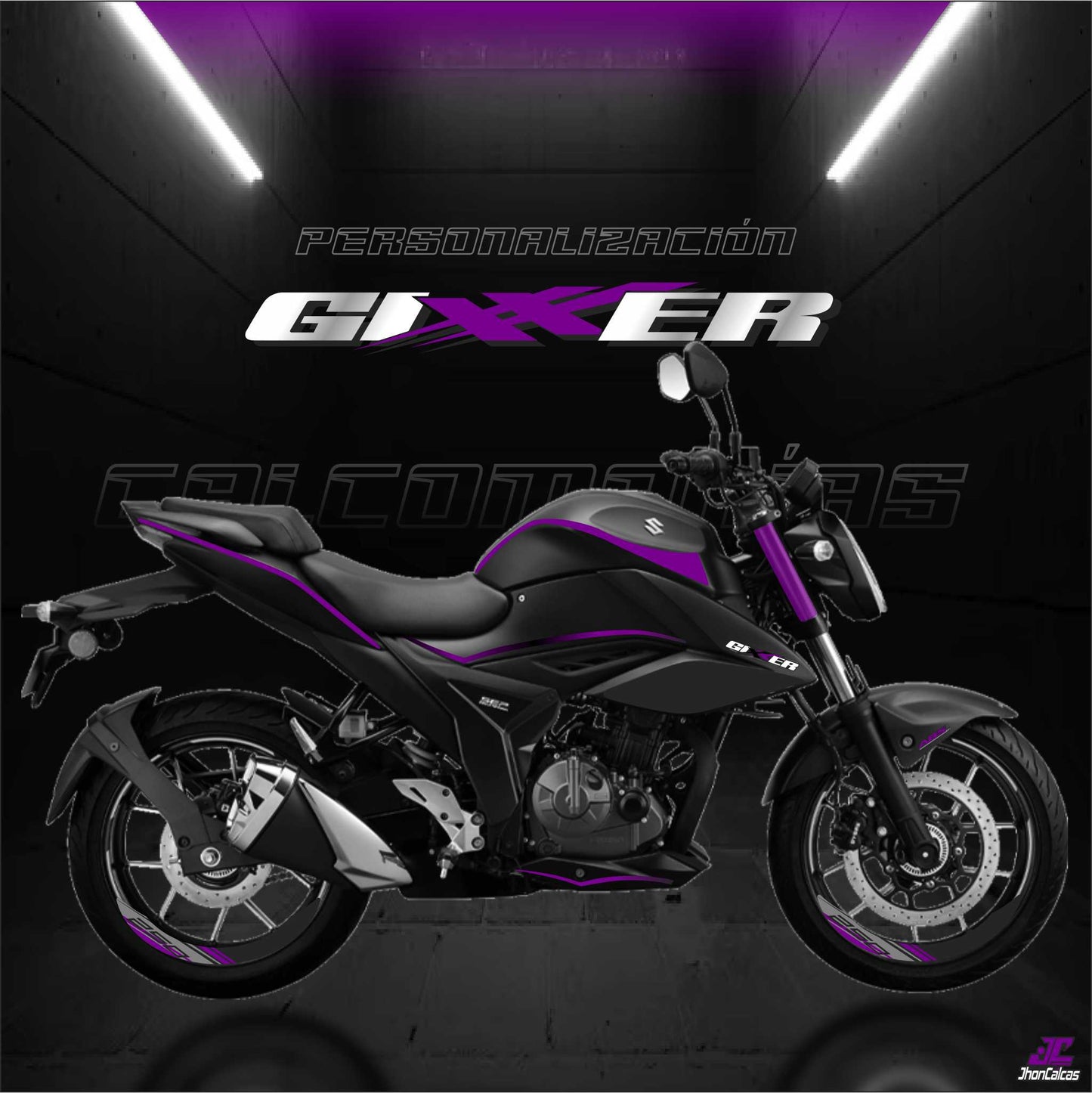 CALCAS GIXXER 150-250 PERSONALIZADO REF 005