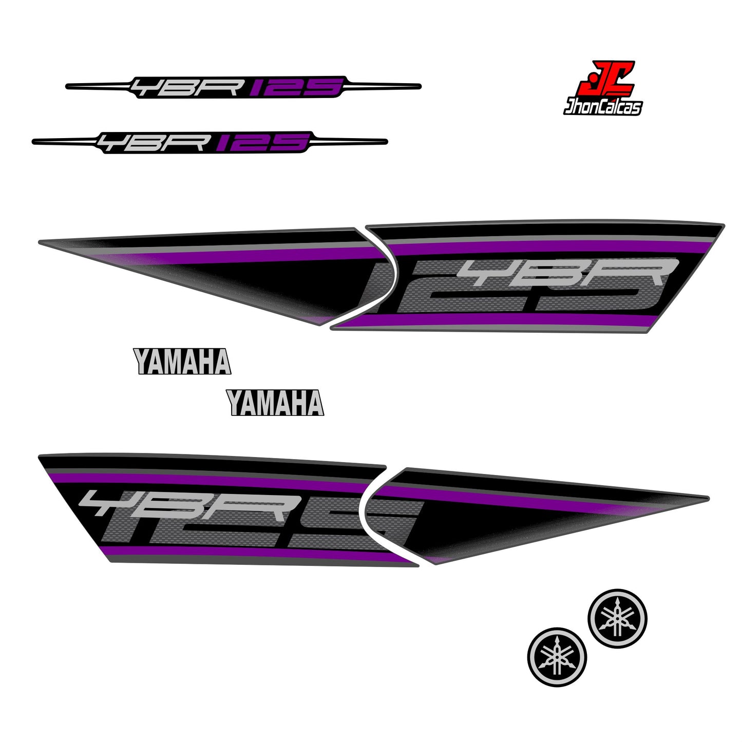 CALCAS YBR 125 SS