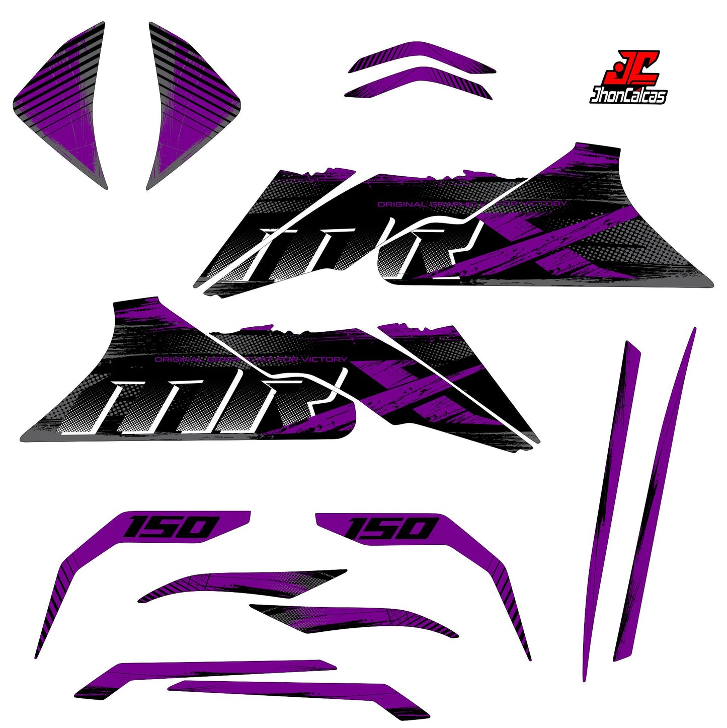 CALCAS VICTORY MRX 150 PERSONALIZADO REF 001