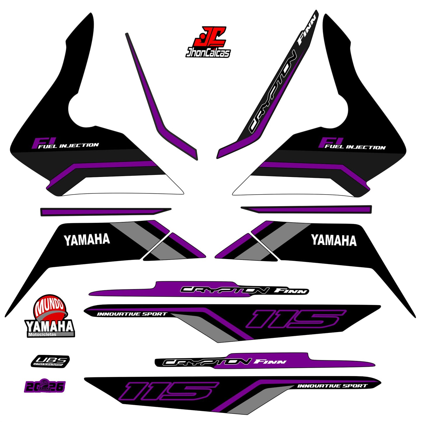 CALCAS CRYPTON FINN REF 001