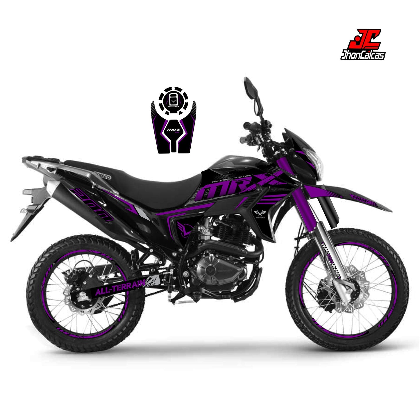 CALCAS VICTORY MRX 150 PERSONALIZADO REF 002