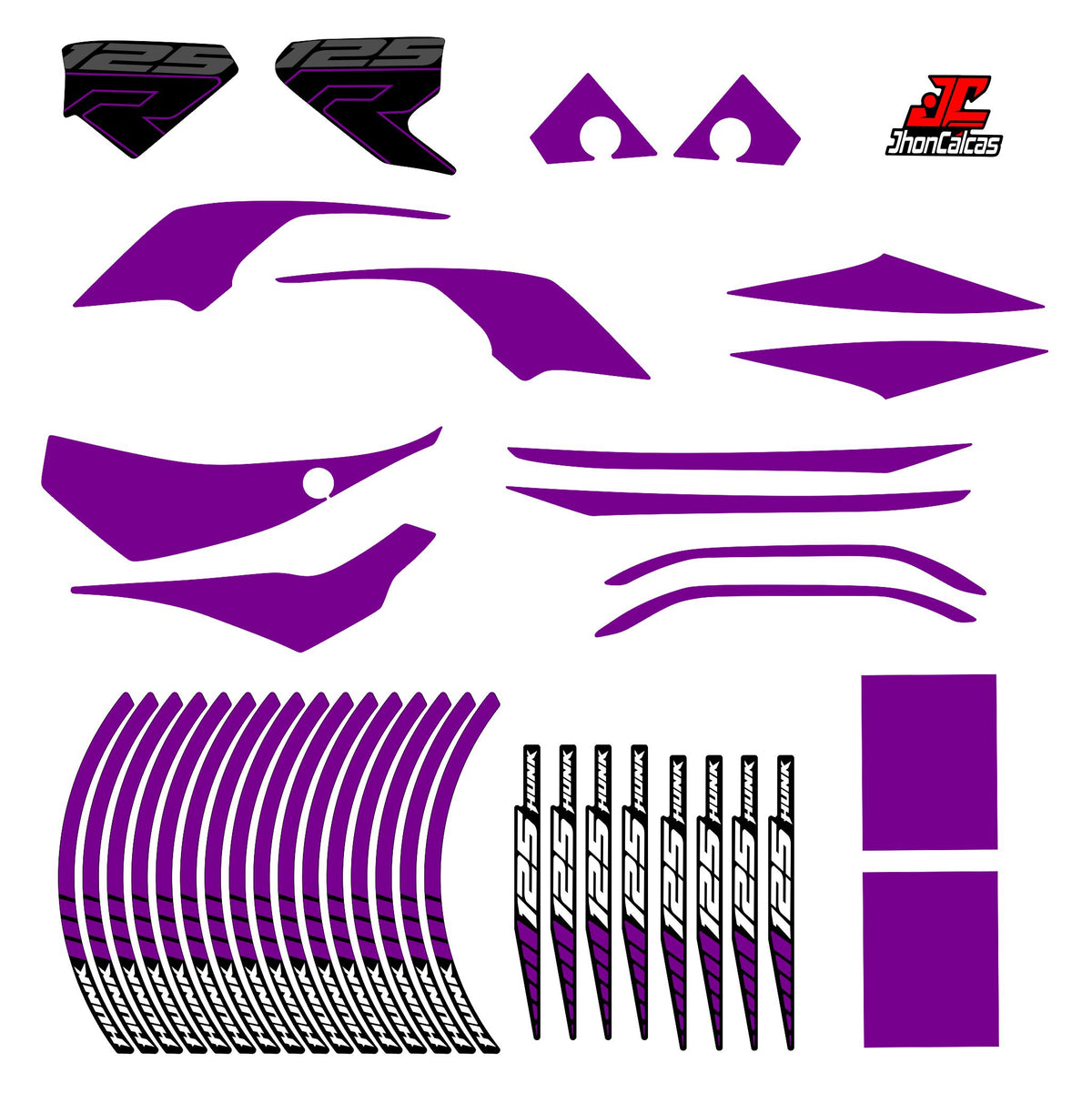 KIT PERSONALIZADO HUNK 125R