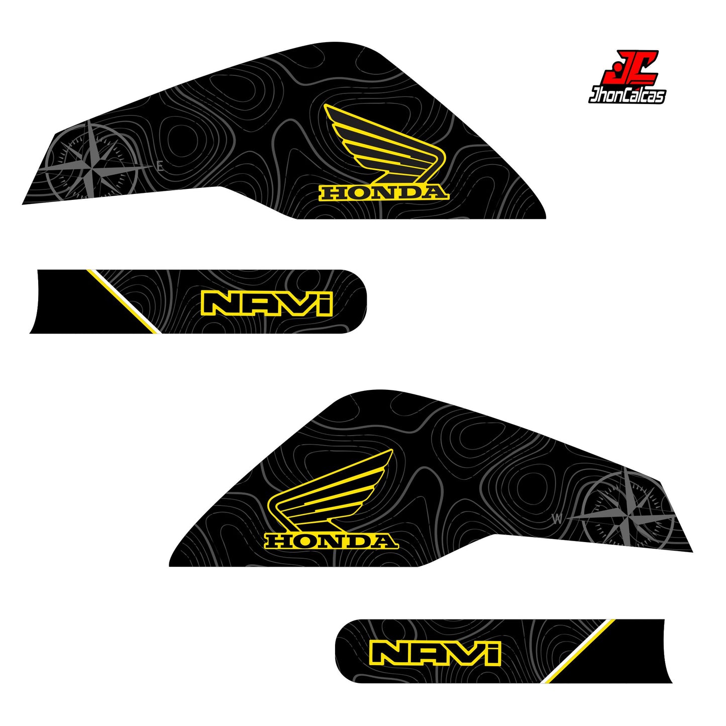 CALCAS HONDA NAVI REF 004