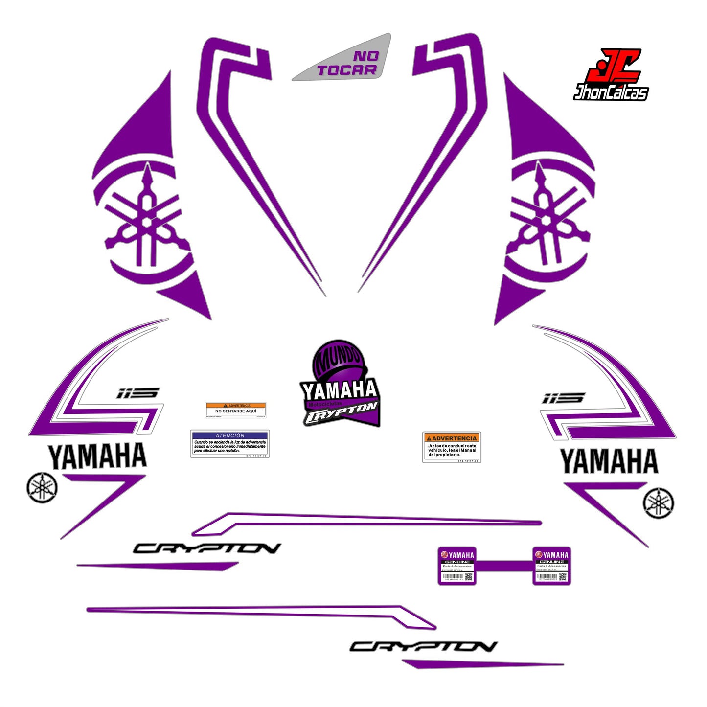 CALCAS CRYPTON FI PERSONALIZADO REF 001