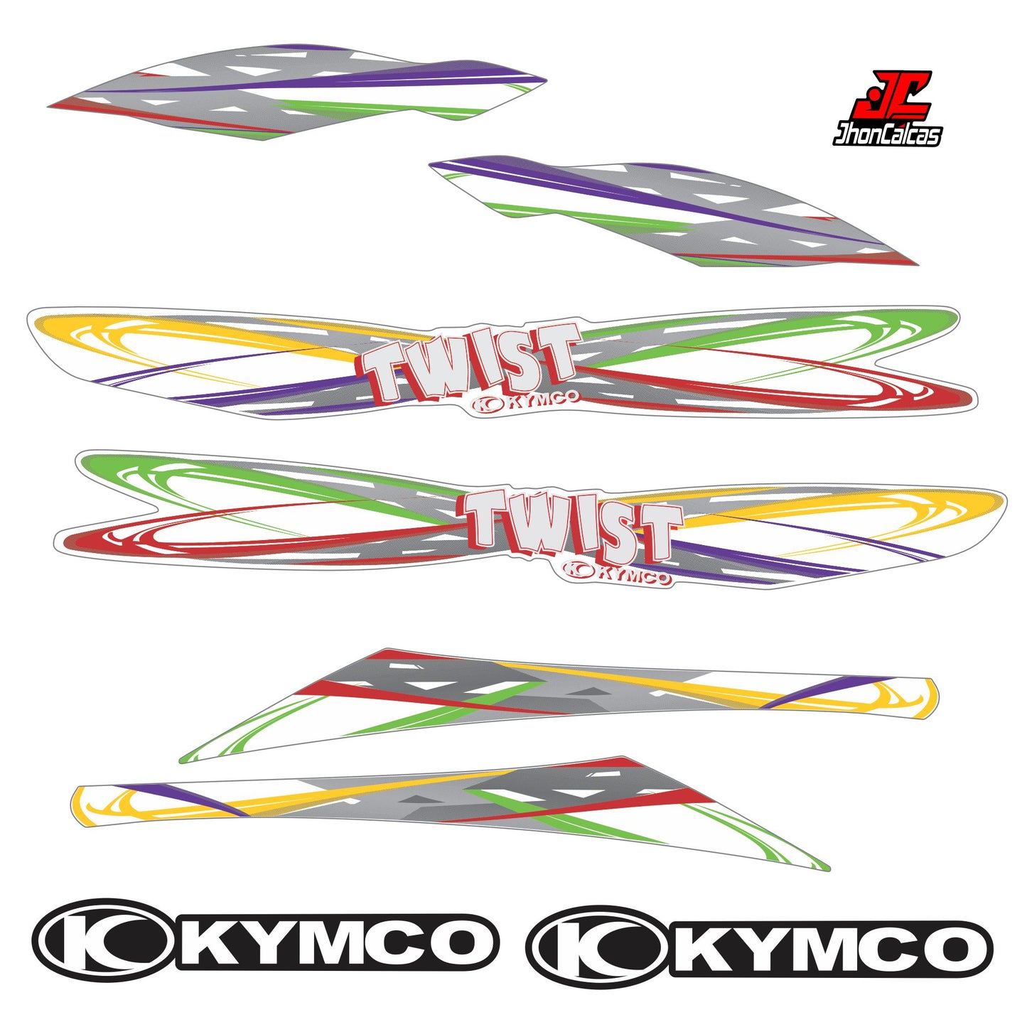  CALCAS TWIST REF 001 MOTO BLANCA