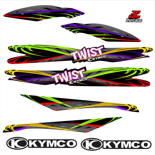  CALCAS TWIST REF 001 MOTO NEGRA