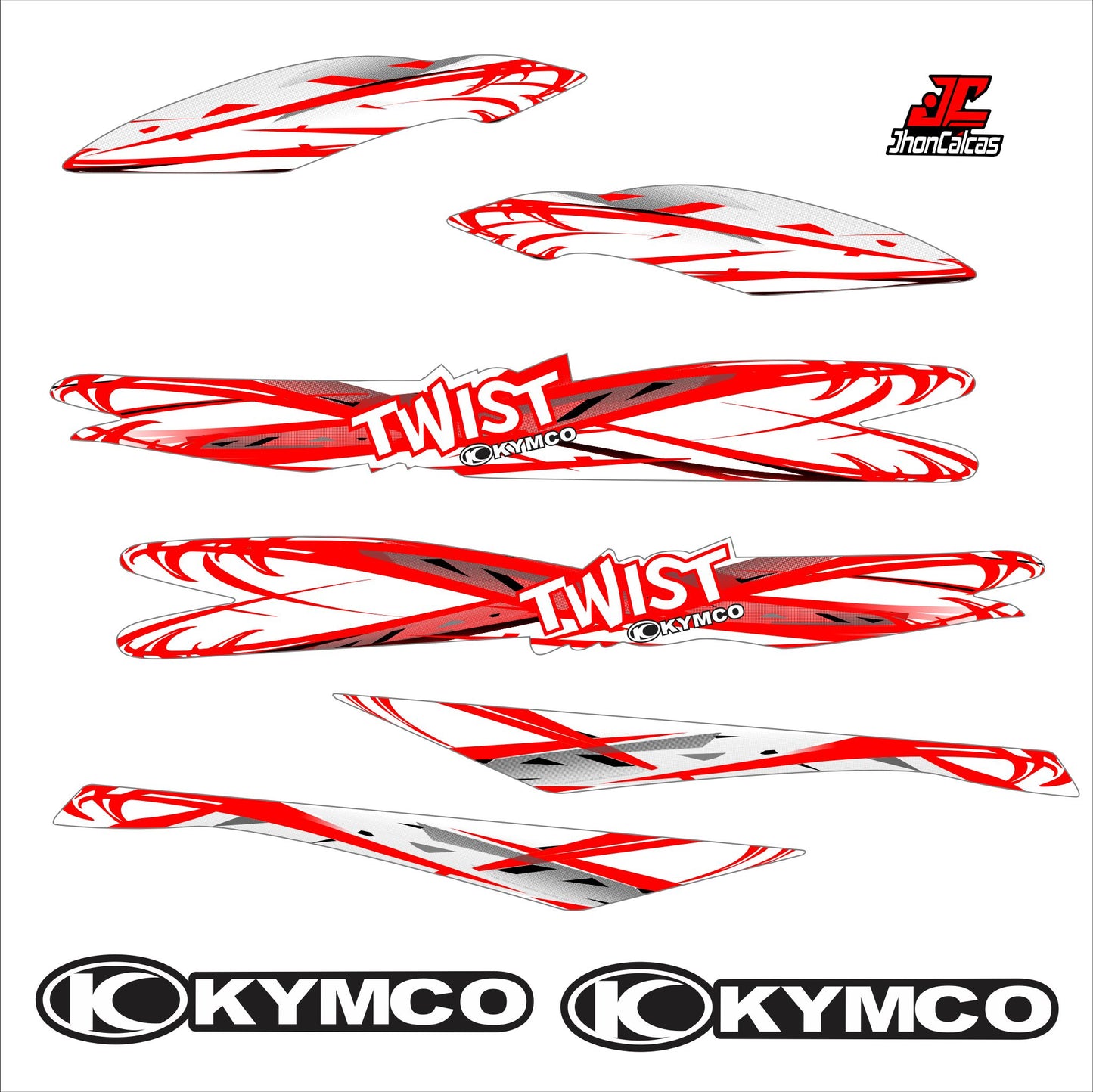  CALCAS TWIST REF 001 MOTO BLANCA