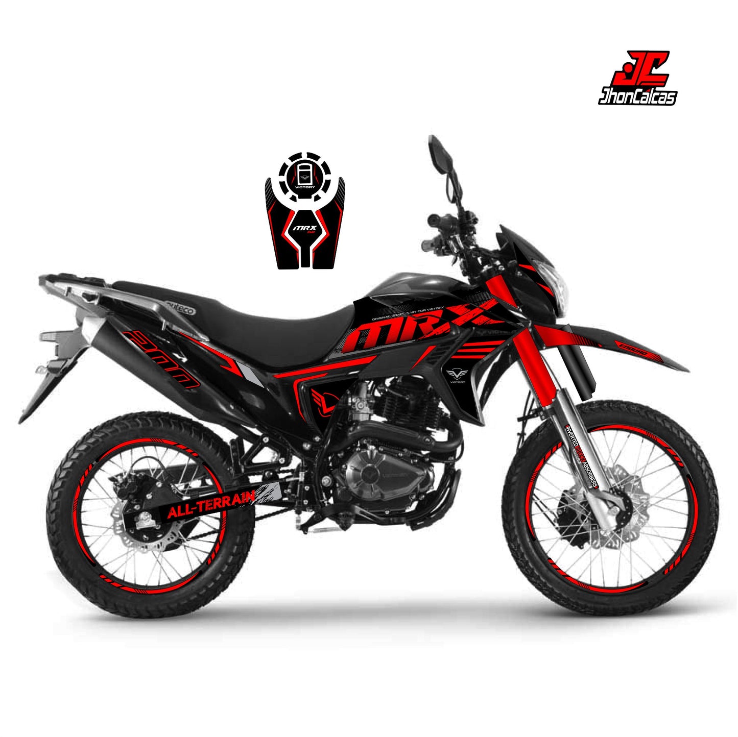CALCAS VICTORY MRX 150 PERSONALIZADO REF 002